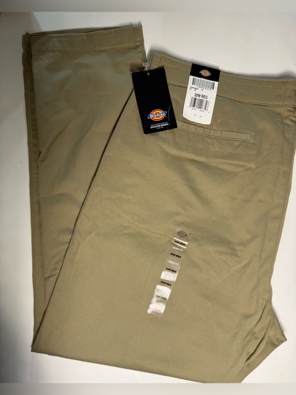 Dickies Men's Straight Fit Chinos - Khaki